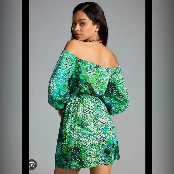 Peasant Romper by Anthropologie✨host pick ✨ - Picture 3 of 6